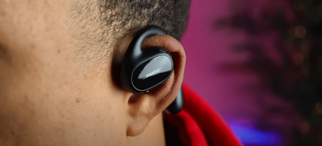 Cảm giác đeo tai nghe Bose Sport Open Earbuds